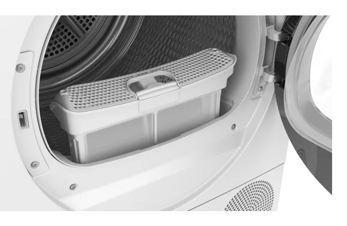 Bosch Serie 8 WQB246DASN tørretumbler Fritstående Front-læsning 9 kg Hvid