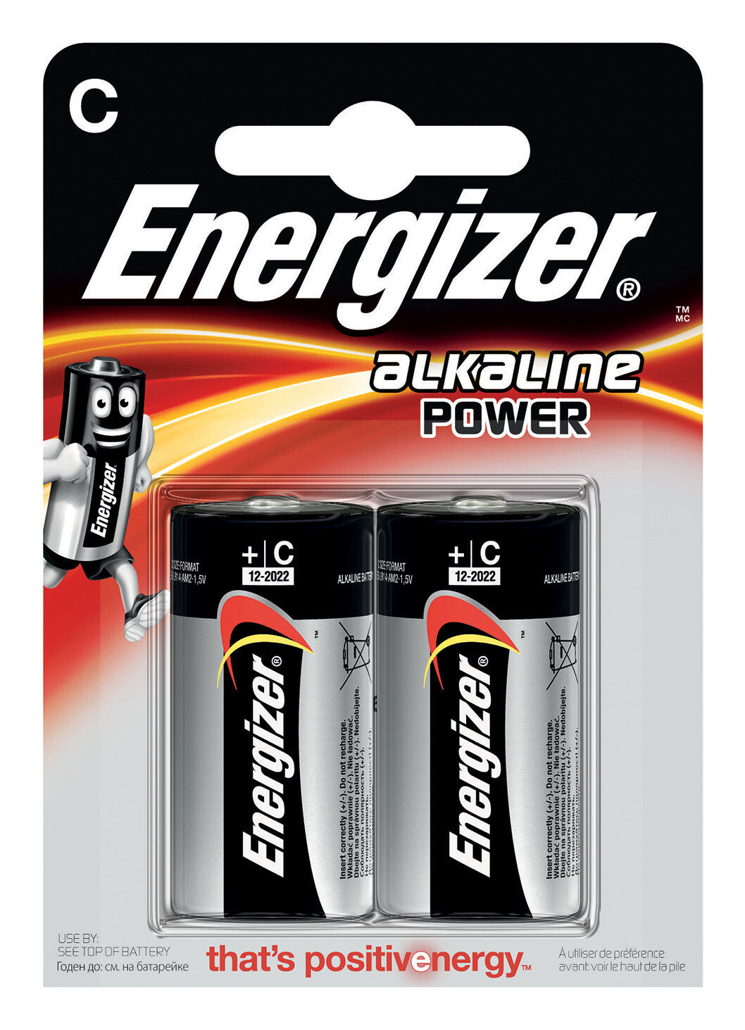 Energizer Alkaline Power C Engangsbatteri