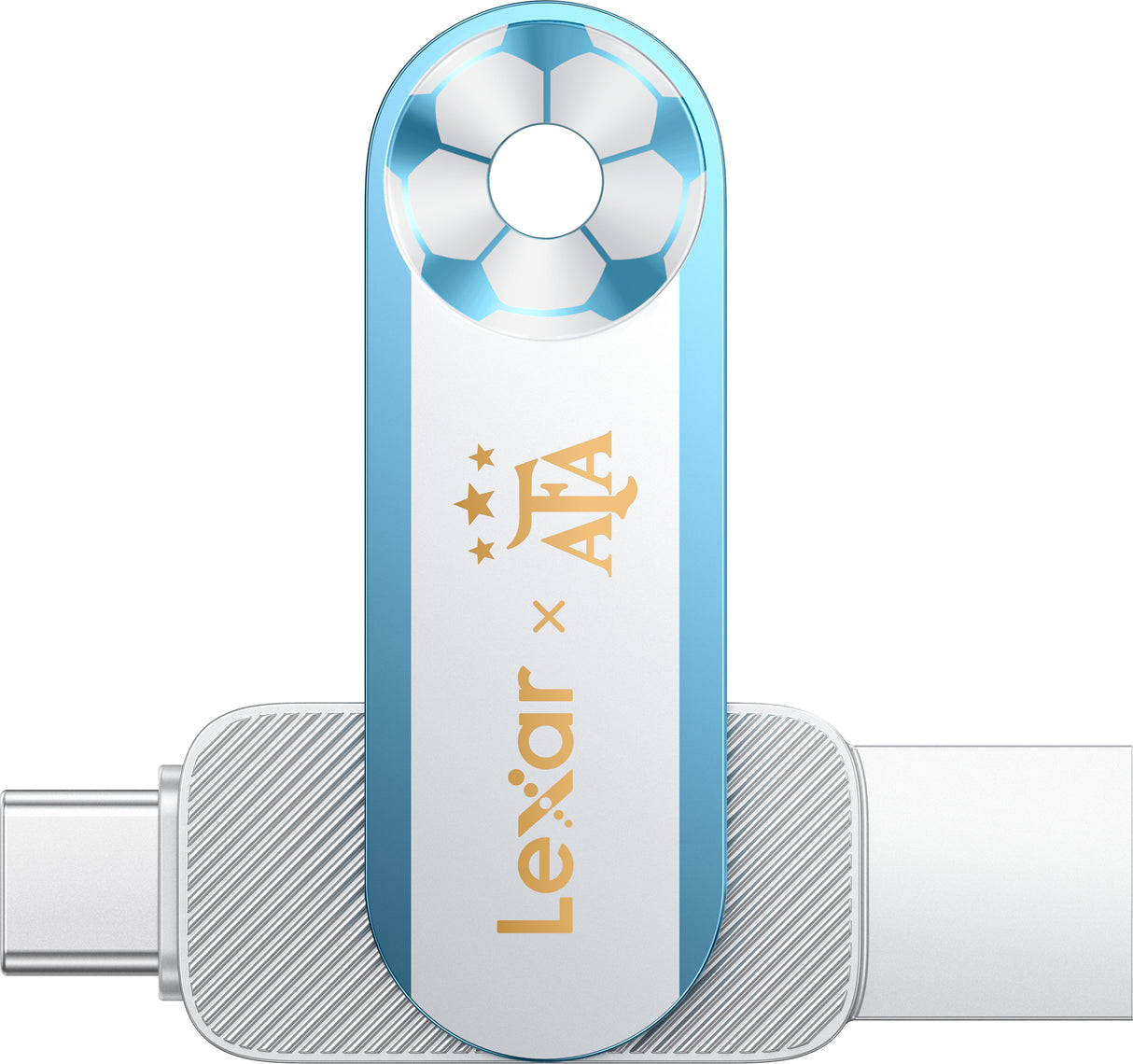 Lexar D500 USB-nøgle 128 GB USB Type-C/USB Type-A 3.2 Gen 1 (3.1 Gen 1) Flerfarvet