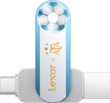 Lexar D500 USB-nøgle 128 GB USB Type-C/USB Type-A 3.2 Gen 1 (3.1 Gen 1) Flerfarvet