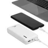 Rivacase VA2572 Lithium polymer (LiPo) 20000 mAh Hvid