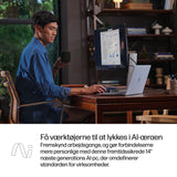 HP EliteBook 8 INC. Copilot+ PC Intel Core Ultra 5 228V Laptop 35,6 cm (14") WUXGA 32 GB LPDDR5x-SDRAM 512 GB SSD Wi-Fi 7 (802.11be) Windows 11 Pro Sølv