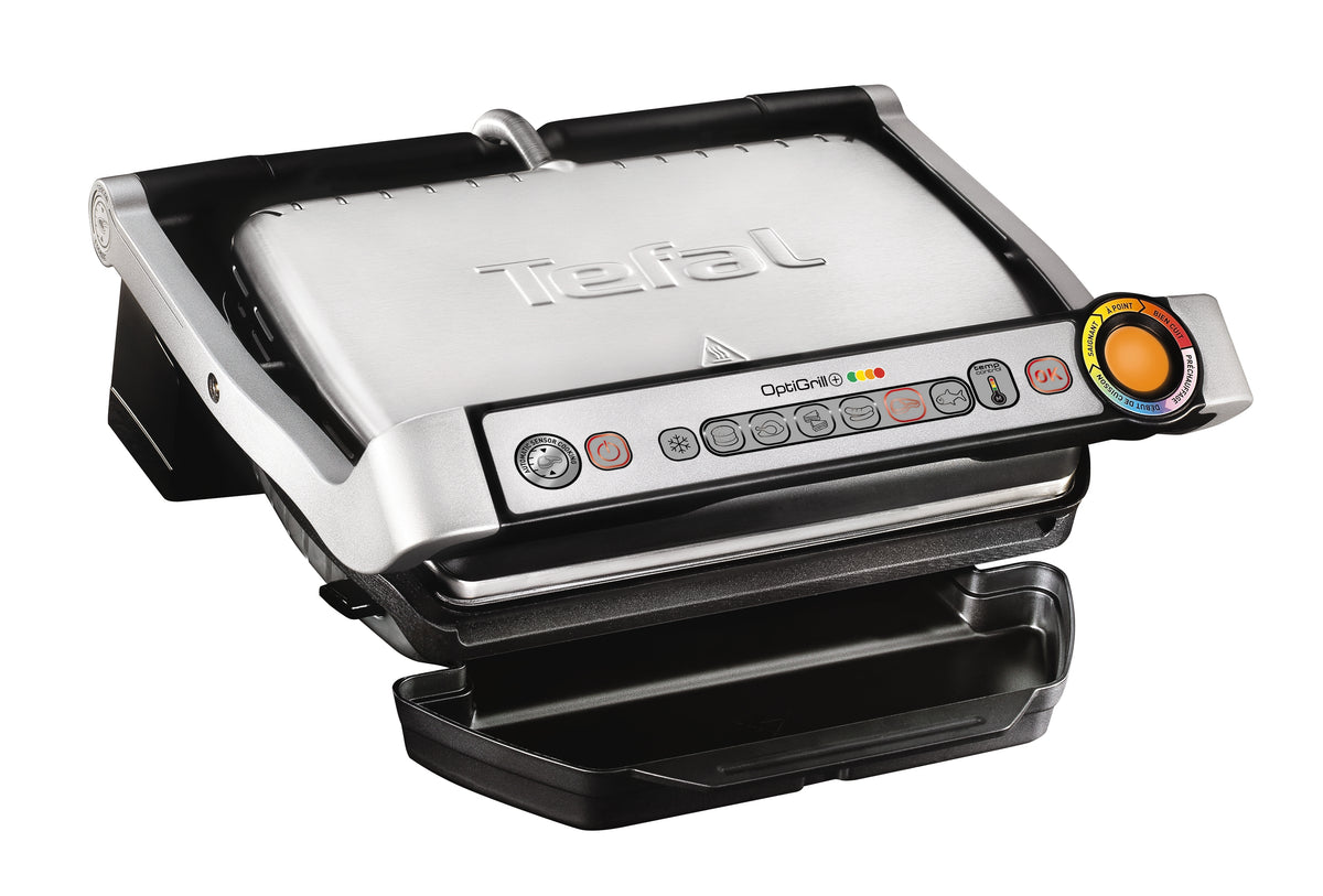 Tefal OptiGrill+ GC712D12 Grill Sølv