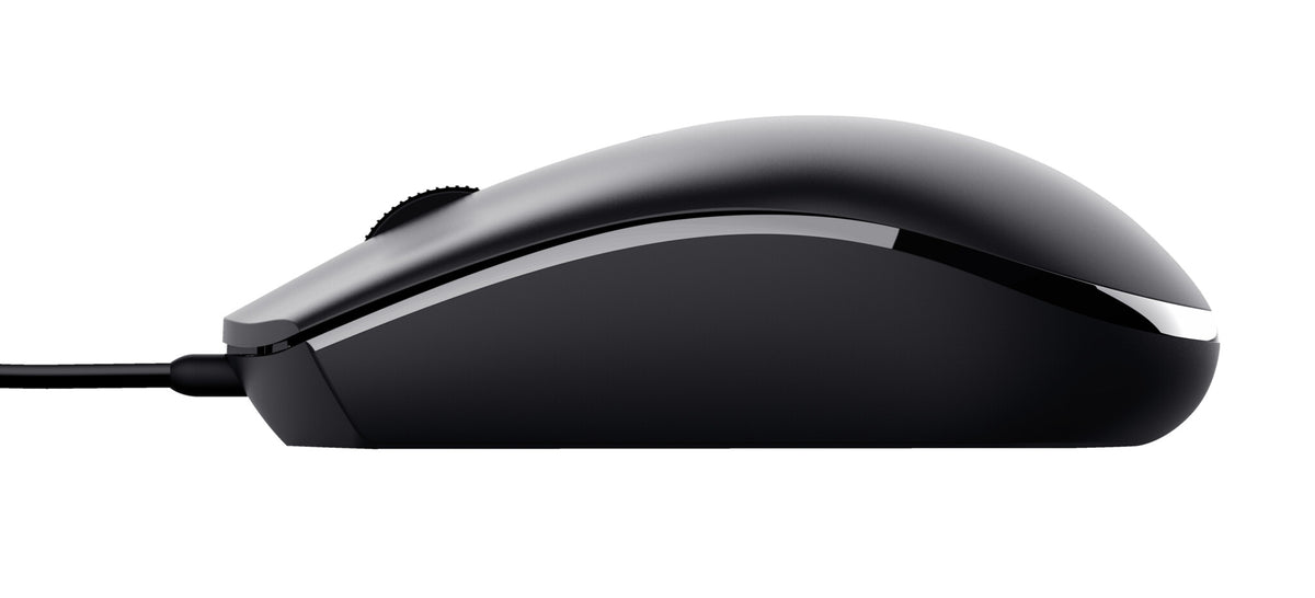 Trust Basi mus Kontor Ambidextrous USB Type-A Optisk 1200 dpi