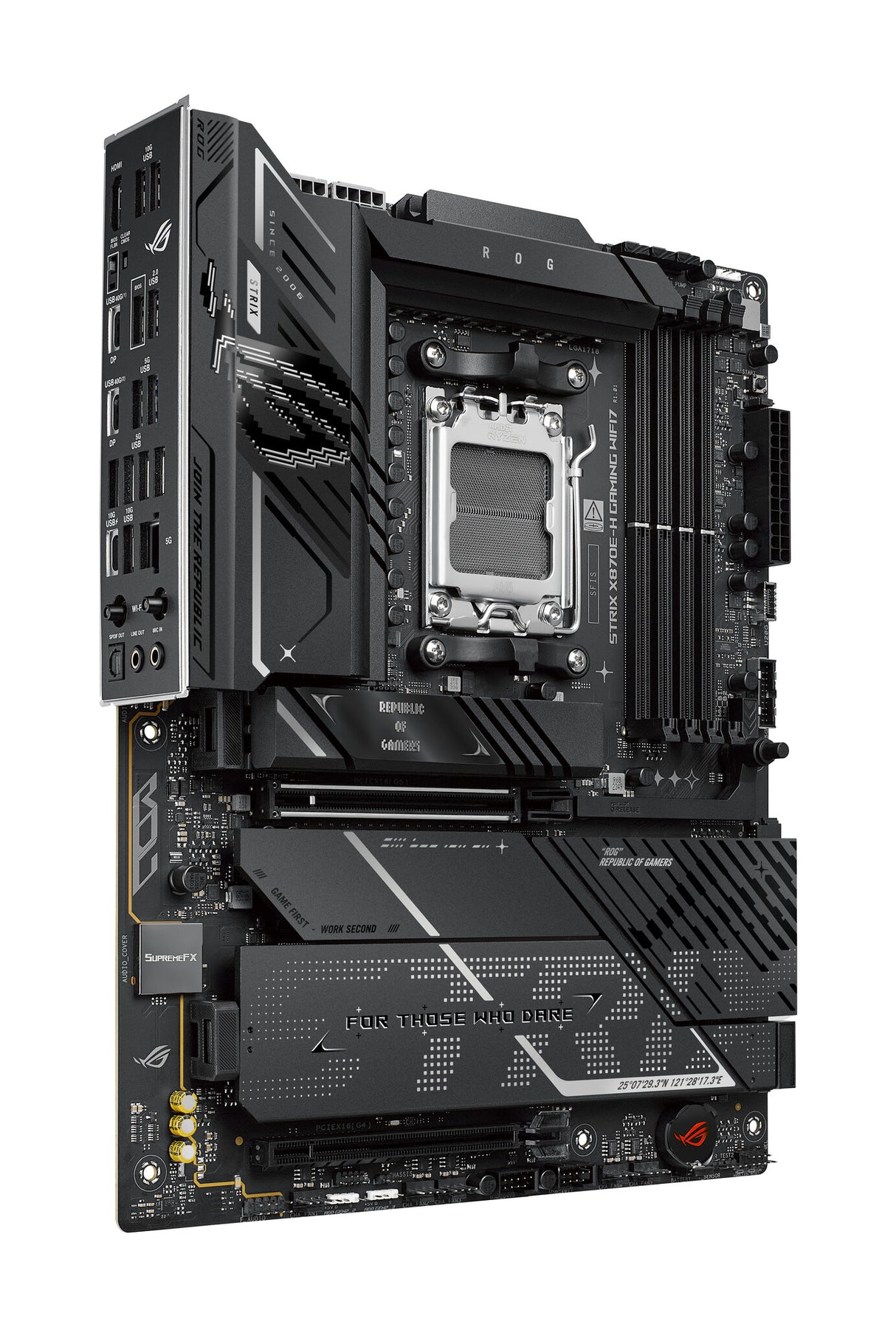 ASUS ROG STRIX X870E-H GAMING WIFI7 AMD X870E Sokkel AM5 ATX