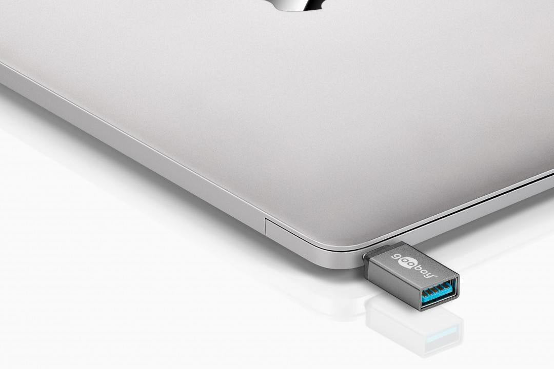 goobay USB-C adapter Grå