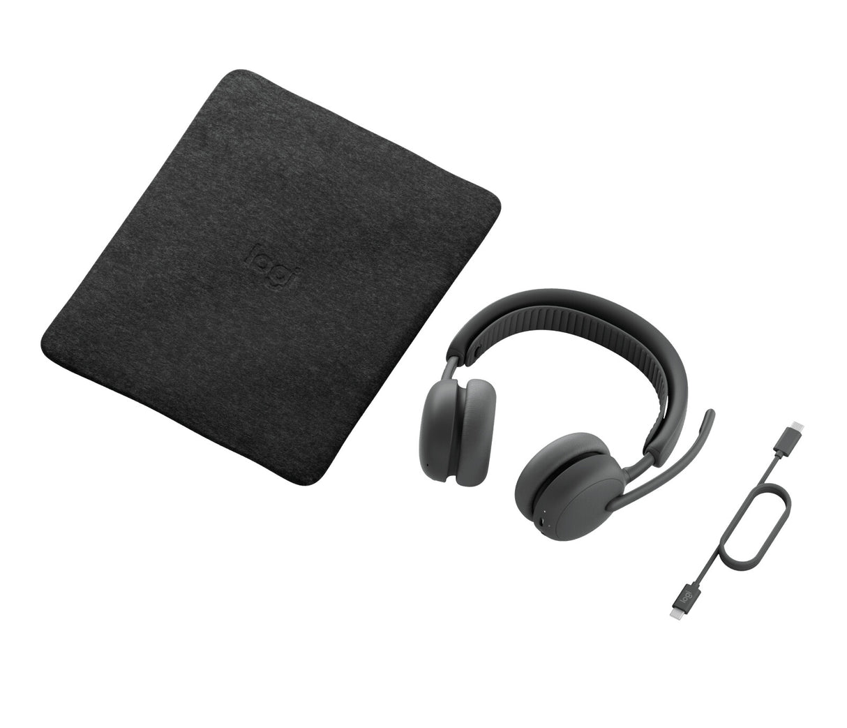Logitech Zone Wireless 2 ES Headset Trådløs Business/Everyday USB Type-C Bluetooth Grafit