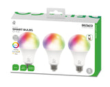 Deltaco SH-LE27RGBA6002-3P Smart Home led pærer
