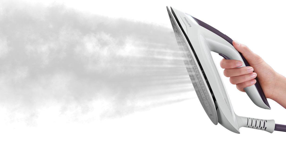 Philips PerfectCare 8000 Series PSG8050 Dampstrygejern 2700W Lilla Hvid
