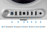 Samsung Odyssey G60SD LS27DG602SUXEN 27 2560 x 1440 (2K) HDMI DisplayPort 360Hz Pivot Skærm
