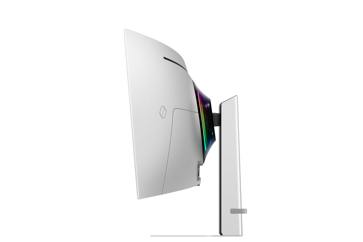 Samsung G93SD computerskærm 124,5 cm (49") 5120 x 1440 pixel Dual QHD OLED Sølv