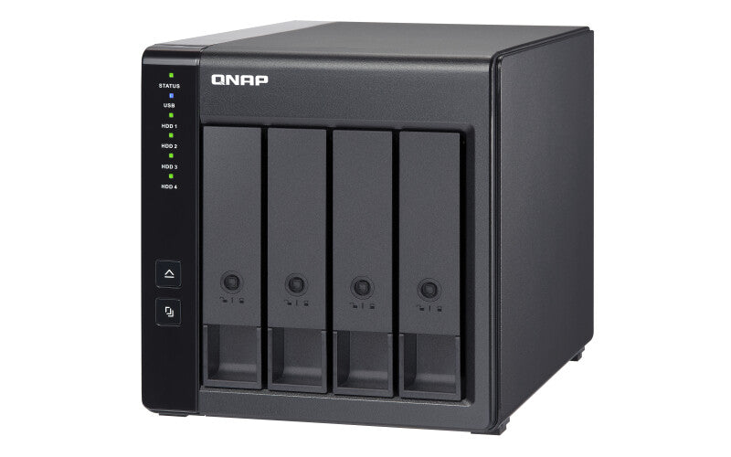 QNAP TR-004 drevkabinet HDD/SSD kabinet Sort 2.5/3.5"
