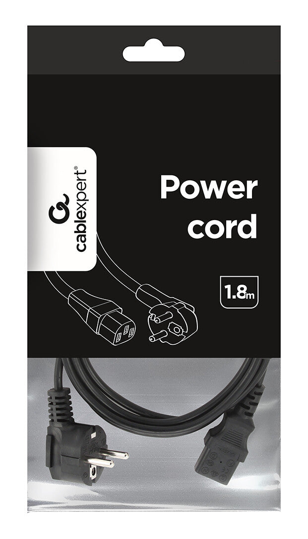 Gembird Power cord (C13), 6 ft