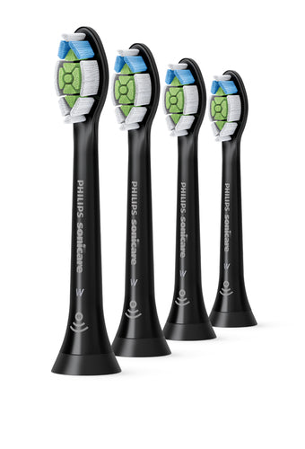 Philips Sonicare W2 Optimal White HX6064 Ekstra tandbørstehoved 4 Sort