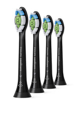 Philips Sonicare W2 Optimal White HX6064 Ekstra tandbørstehoved 4 Sort