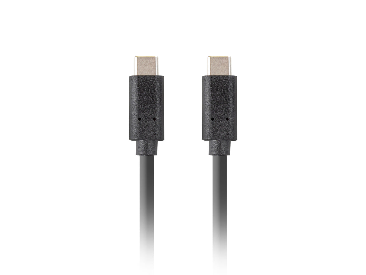 Lanberg CA-CMCM-32CU-0018-BK USB-kabel USB 3.2 Gen 2 (3.1 Gen 2) 1,8 m USB C Sort