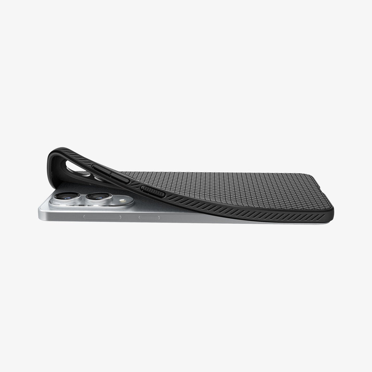 Spigen Liquid Air mobiltelefon etui 17 cm (6.7") Cover Sort
