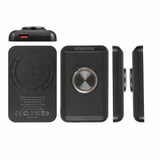 Rivacase VA2603 powerbank Lithium polymer (LiPo) 5000 mAh Trådløs opladning Sort