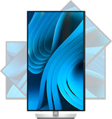DELL Pro Plus P2725DE computerskærm 68,6 cm (27") 2560 x 1440 pixel Quad HD LCD Sort, Sølv