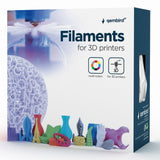 Gembird PETG filament 1.75mm Sort 3DP-PETG1.75-01-BK