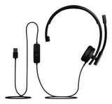 Logitech H570E Headset Ledningsført Kontor/Callcenter USB Type-A Sort