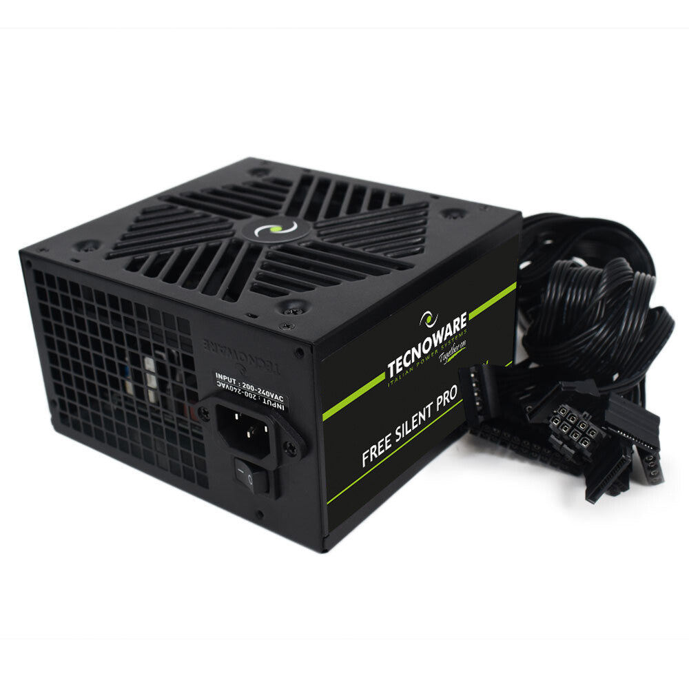 Tecnoware FAL751FSP12 enhed til strømforsyning 750 W 24-pin ATX ATX Sort