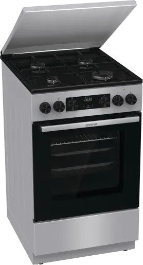 Gorenje G600 GK5C42SJ komfur og ovn Fritstående komfur Elektrisk Gaskomfur Grå
