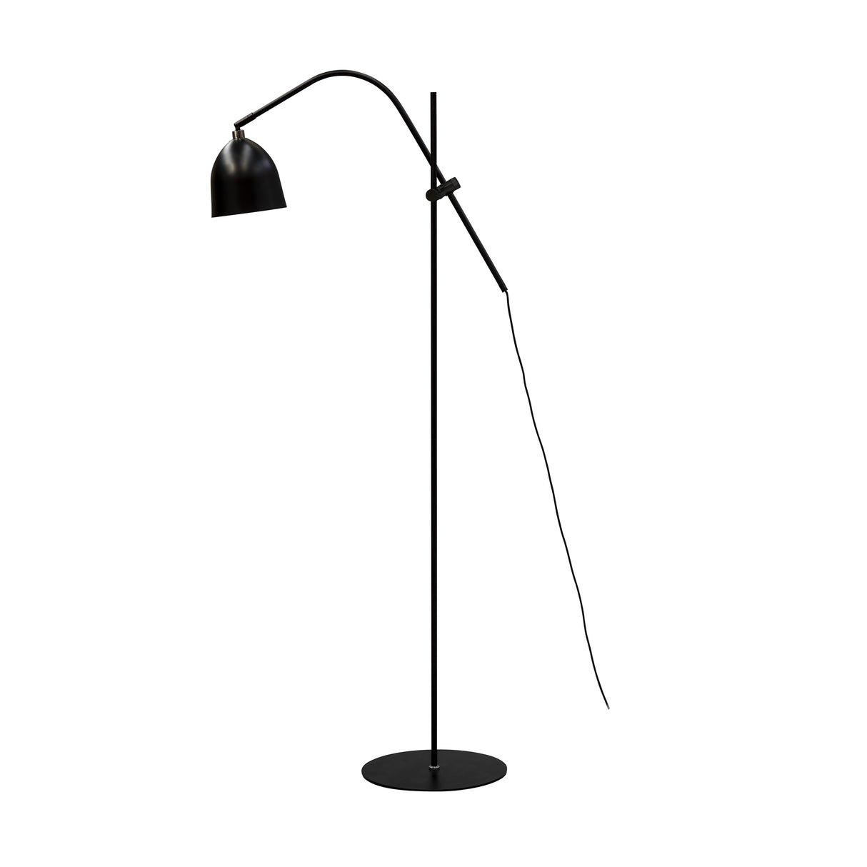 Dyberg Larsen Easton sort gulvlampe