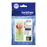Brother LC3213VAL blækpatron 4 stk Original Højt (XL) udbytte Sort, Blå, Magenta, Gul