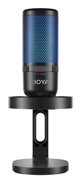 BOYA K3 Sort, Blå Podcast-mikrofon