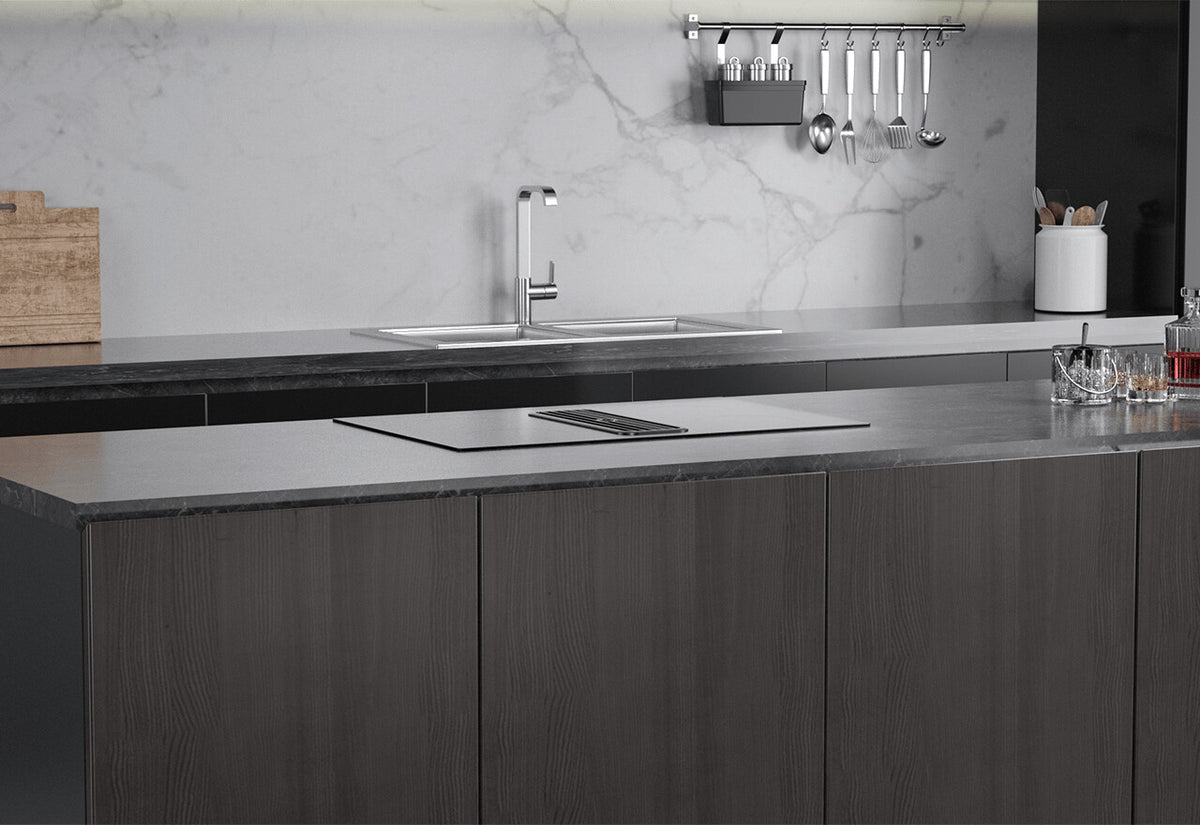 THERMEX Typhoon II Flex Zone Sort Indbygget 80 cm Zone induktionskogeplade 4 zone(s) Indbygget hætte