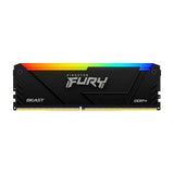 Kingston Technology FURY Beast 16GB 3200MT/s DDR4 CL16 DIMM (Sæt med 2) RGB