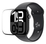 AmazingThing Radix Film beskyttelsesfilm med sort ramme til Apple Watch 42mm