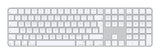 Apple Magic tastatur Universel USB + Bluetooth QWERTY Engelsk Hvid