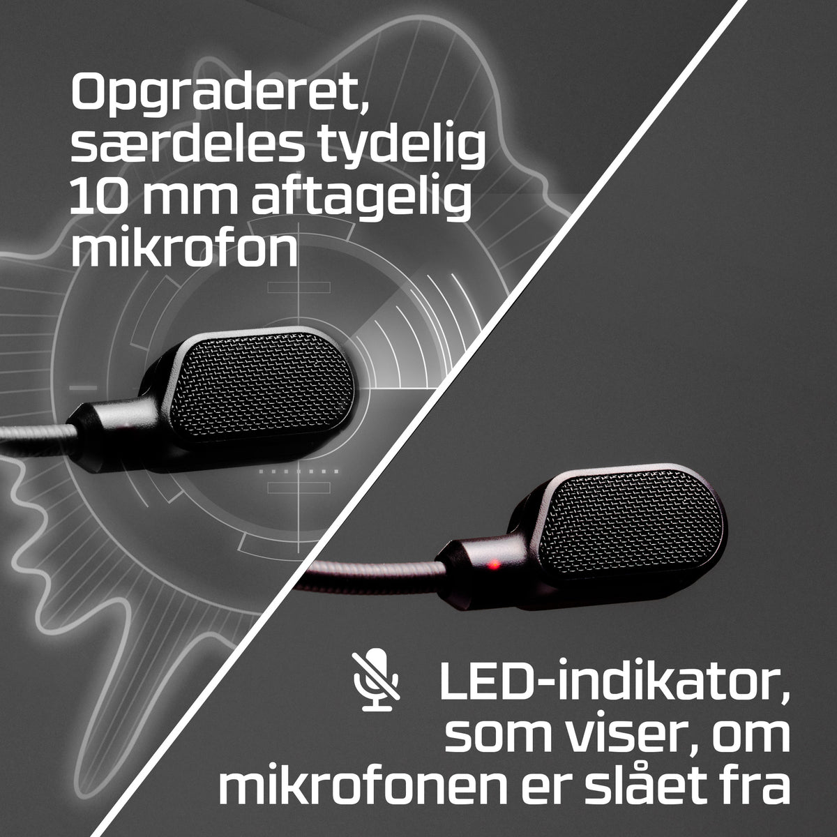 HyperX Cloud 3 Kablet Høretelefoner Sort Rød