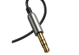 Baseus CABA01-01 audio cable 0.5 m 3.5mm USB Type-A Black