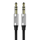 3.5mm to 3.5mm Audio Cable Baseus Yiven M30, 1m, Black CAM30-BS1
