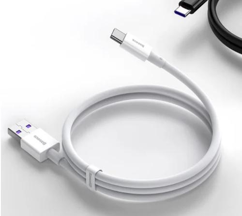 Baseus CATYS-02 USB cable 1 m USB C USB A White