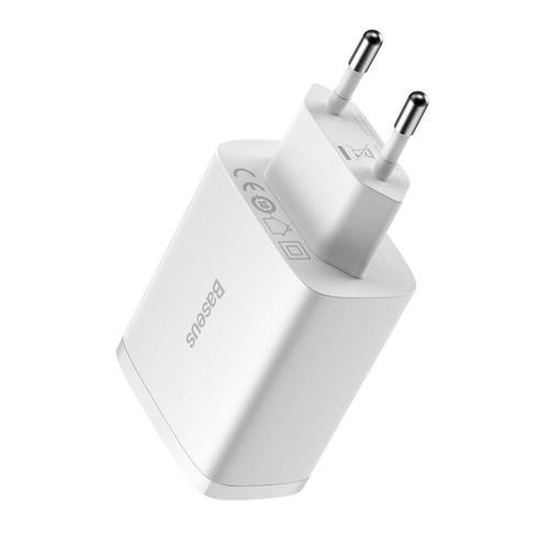Baseus CCXJ020102 mobile device charger Universal White AC Indoor