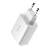 Baseus CCXJ020102 mobile device charger Universal White AC Indoor