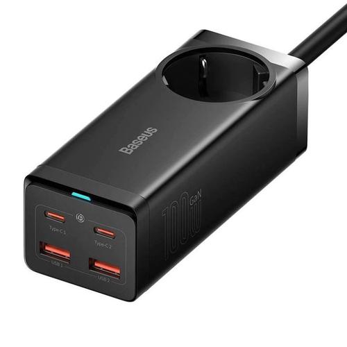 Baseus PSZM000401 oplader til mobil enhed Universel Sort Vekselstrøm Hurtig opladning Indendørs
