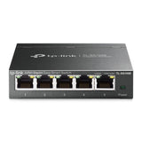 TP-Link TL-SG105E netværksswitch Administreret L2 Gigabit Ethernet (10/100/1000) Sort