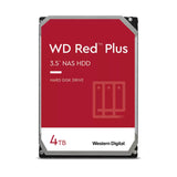 Western Digital Red Plus harddisk 4 TB 5400 rpm 256 MB 3.5" Serial ATA III