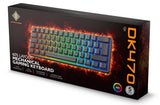 Deltaco Gaming DK470 60% mechanical keyboard, black
