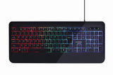 Gembird KB-UML-03 tastatur Spil USB QWERTY US engelsk Sort