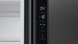 Bosch Serie 6 KFN96AXEA side-by-side køle-fryseskab Fritstående 605 L Sort