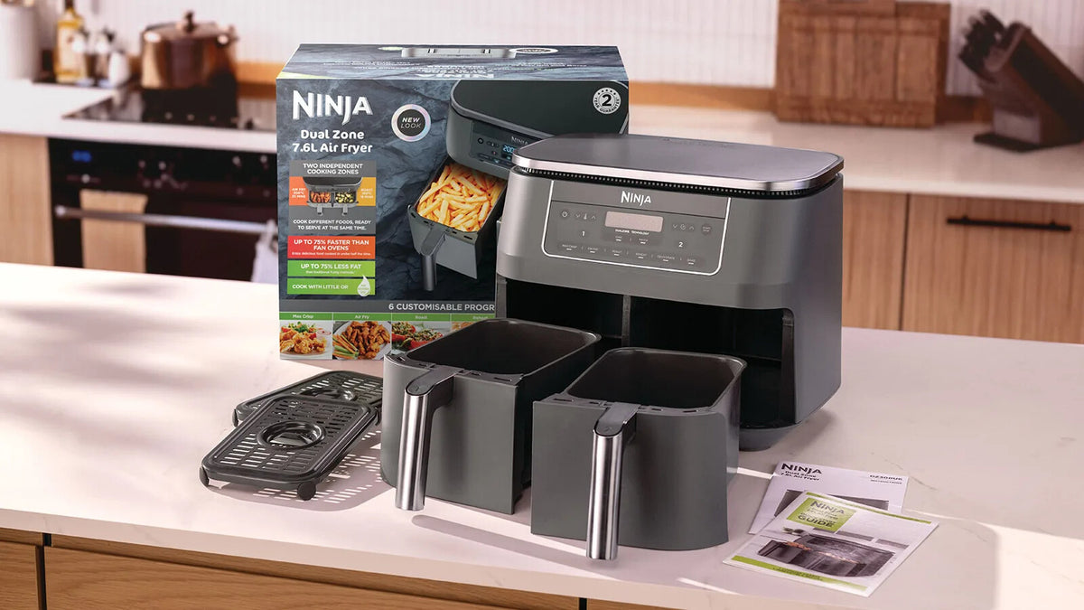 Karsto oro gruzdintuve Ninja 6-in-1 Dual Zone, 7,6 l