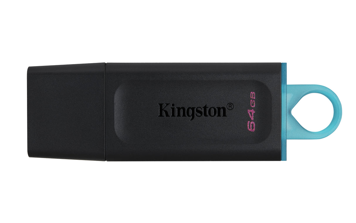 Kingston Technology DataTraveler ® Exodia USB 3.2 Flash-drev (sort + turkis) - 2 stk
