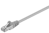 Goobay 50127 netværkskabel Grå 1 m Cat5e F/UTP (FTP) Rund