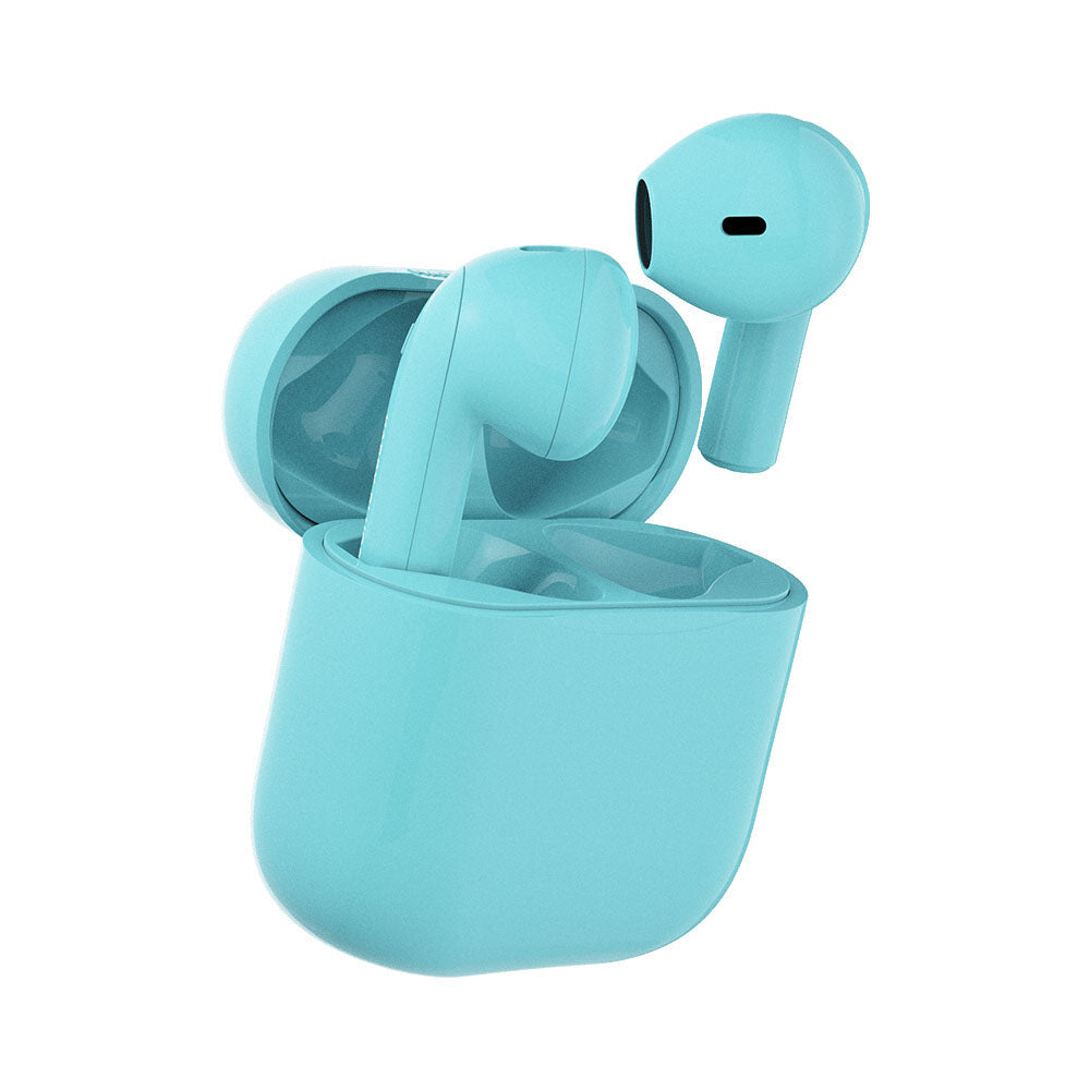 Happy Plugs JOY Headset True Wireless Stereo (TWS) I ørerne Opkald/Musik/Sport/Hverdag Bluetooth Turkis